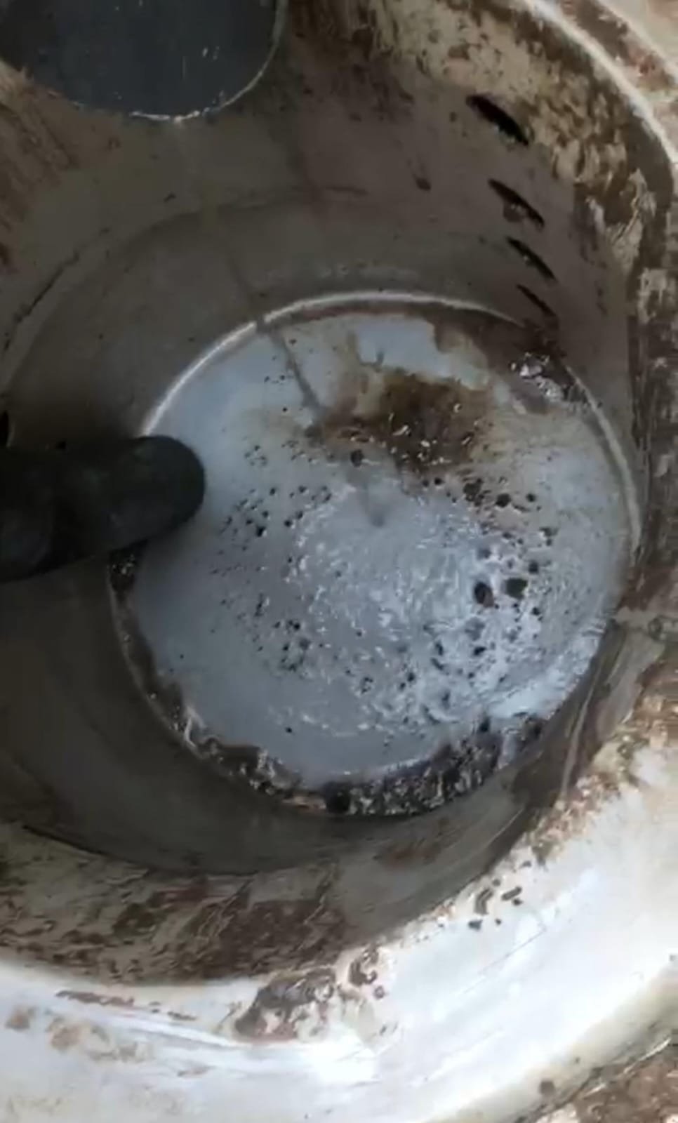 صورة قبل التنظيف - الحالة الأصلية